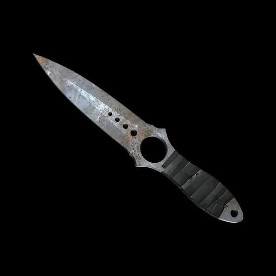 ★ Skeleton Knife | Rust Coat (Well-Worn)