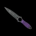 ★ Skeleton Knife | Ultraviolet (Battle-Scarred)