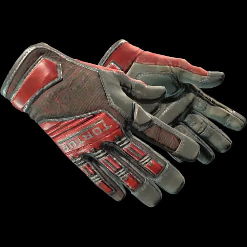★ Specialist Gloves | Crimson Web (Well-Worn)