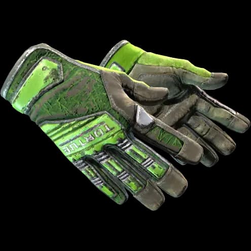 ★ Specialist Gloves | Emerald Web (Battle-Scarred)
