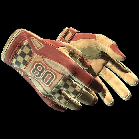 ★ Sport Gloves | Red Racer (Well-Worn)