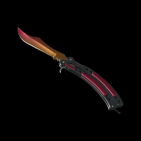 ★ StatTrak™ Butterfly Knife | Fade (Minimal Wear)