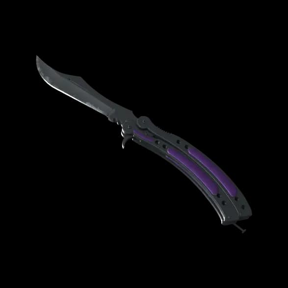★ StatTrak™ Butterfly Knife | Ultraviolet (Field-Tested)