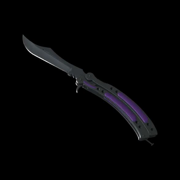 ★ StatTrak™ Butterfly Knife | Ultraviolet (Minimal Wear)