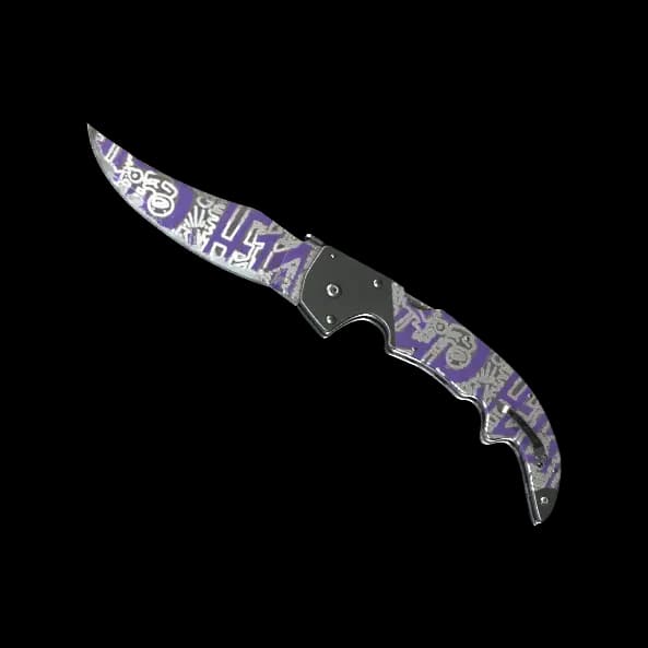 ★ StatTrak™ Falchion Knife | Freehand (Well-Worn)
