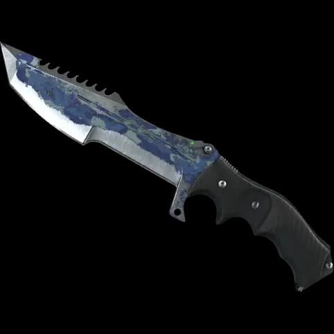 ★ StatTrak™ Huntsman Knife | Bright Water (Battle-Scarred)