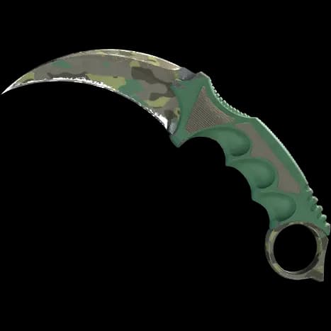 ★ StatTrak™ Karambit | Boreal Forest (Well-Worn)