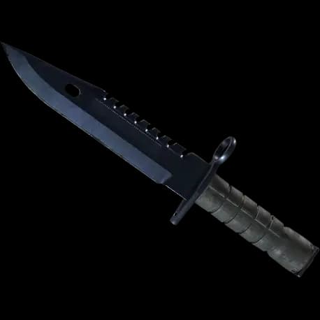 ★ StatTrak™ M9 Bayonet | Blue Steel (Battle-Scarred)