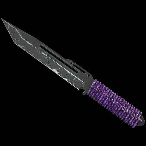 ★ StatTrak™ Paracord Knife | Ultraviolet (Battle-Scarred)