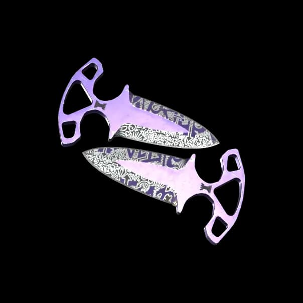 ★ StatTrak™ Shadow Daggers | Freehand (Well-Worn)