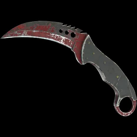 ★ StatTrak™ Talon Knife | Crimson Web (Battle-Scarred)