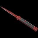 ★ Stiletto Knife | Crimson Web (Field-Tested)