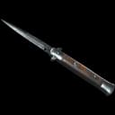 ★ Stiletto Knife | Damascus Steel (Field-Tested)