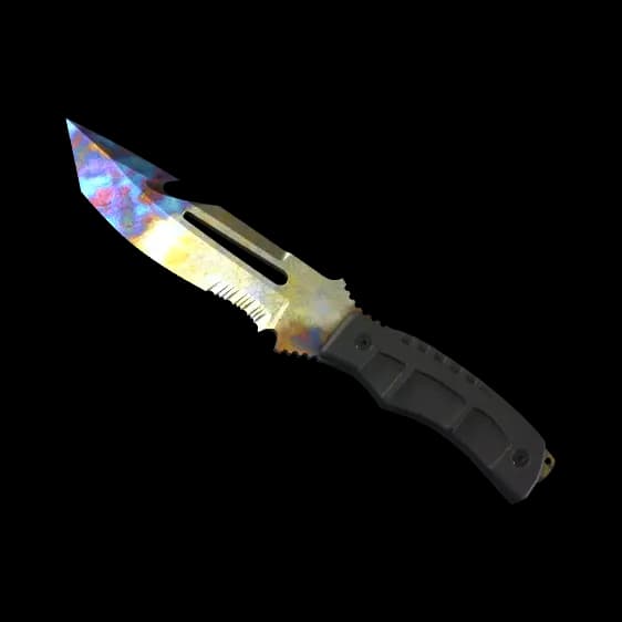 ★ Survival Knife | Case Hardened (Well-Worn)