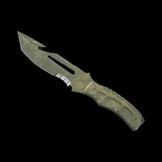★ Survival Knife | Safari Mesh (Battle-Scarred)