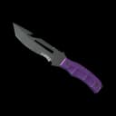 ★ Survival Knife | Ultraviolet (Well-Worn)