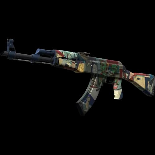 StatTrak™ AK-47 | Leet Museo (Battle-Scarred)