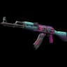 StatTrak™ AK-47 | Neon Rider (Battle-Scarred)