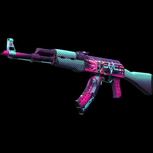 StatTrak™ AK-47 | Neon Rider (Minimal Wear)