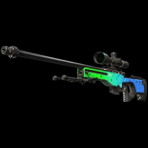 StatTrak™ AWP | Ice Coaled (Well-Worn)