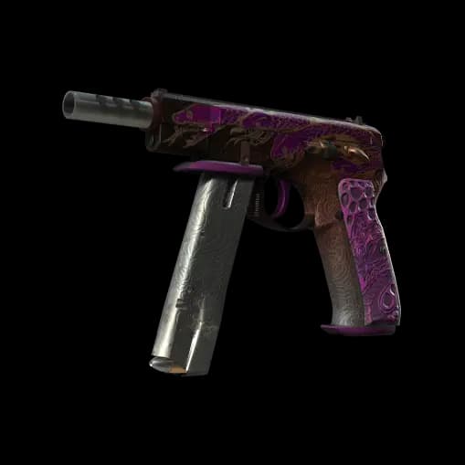 StatTrak™ CZ75-Auto | Xiangliu (Battle-Scarred)