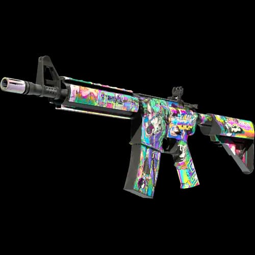 StatTrak™ M4A4 | In Living Color (Minimal Wear)