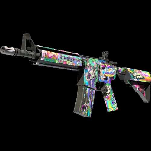 StatTrak™ M4A4 | In Living Color (Well-Worn)