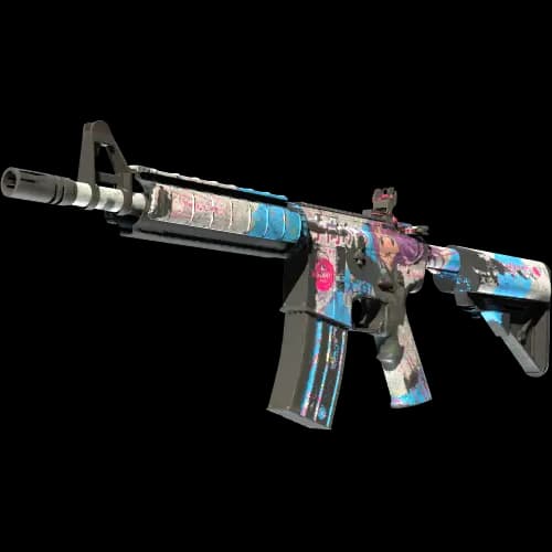StatTrak™ M4A4 | Temukau (Battle-Scarred)