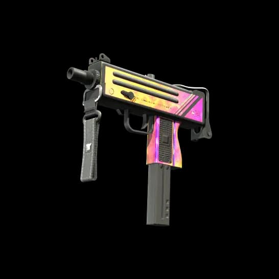 StatTrak™ MAC-10 | Disco Tech (Minimal Wear)