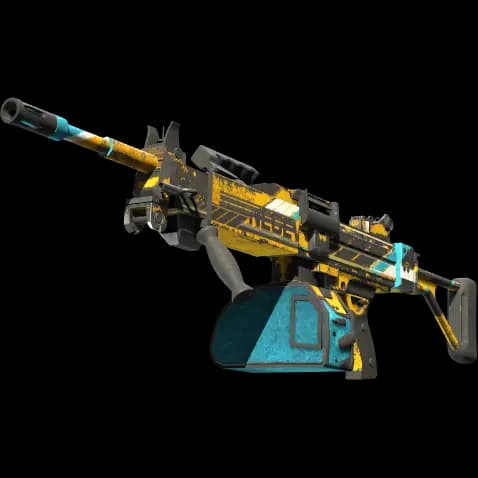 StatTrak™ Negev | Power Loader (Battle-Scarred)