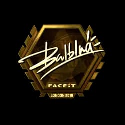Sticker | balblna (Gold) | London 2018