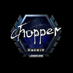 Sticker | chopper (Foil) | London 2018