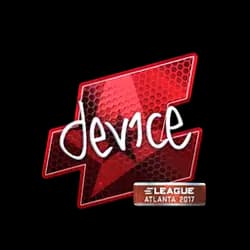 Sticker | device (Foil) | Atlanta 2017
