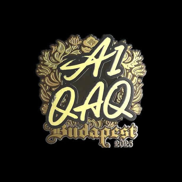 Sticker | EmiliaQAQ (Gold) | Budapest 2025