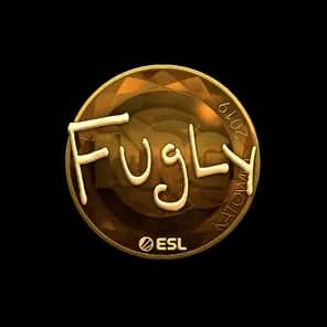 Sticker | FugLy (Gold) | Katowice 2019