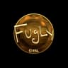Sticker | FugLy (Gold) | Katowice 2019
