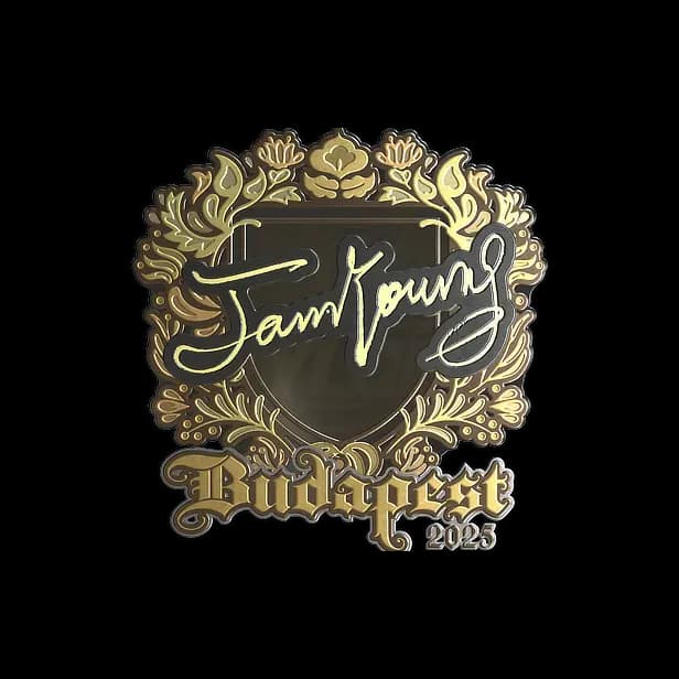 Sticker | JamYoung (Gold) | Budapest 2025