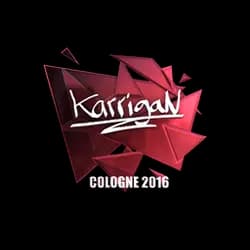 Sticker | karrigan (Foil) | Cologne 2016