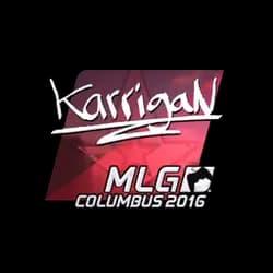Sticker | karrigan (Foil) | MLG Columbus 2016