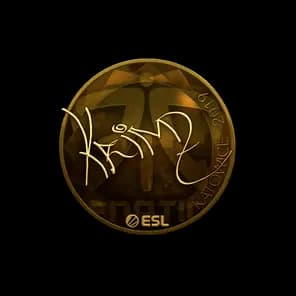 Sticker | KRIMZ (Gold) | Katowice 2019