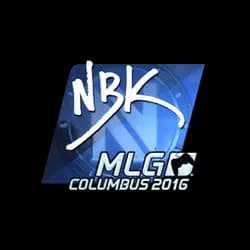 Sticker | NBK- (Foil) | MLG Columbus 2016