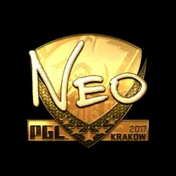 Sticker | NEO (Gold) | Krakow 2017
