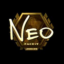 Sticker | NEO (Gold) | London 2018