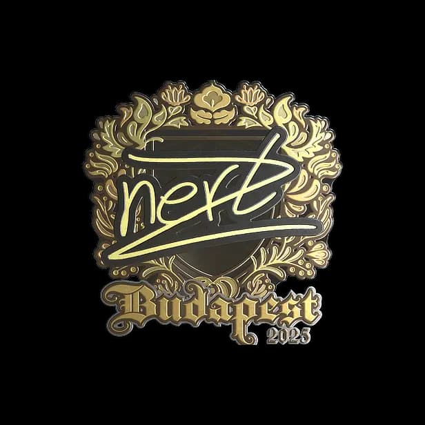 Sticker | NertZ (Gold) | Budapest 2025