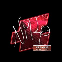 Sticker | NiKo (Foil) | Atlanta 2017