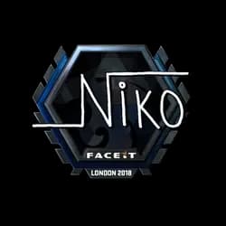 Sticker | niko (Foil)  | London 2018