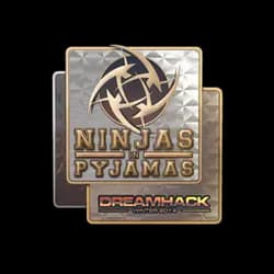 Sticker | Ninjas in Pyjamas (Holo) | DreamHack 2014