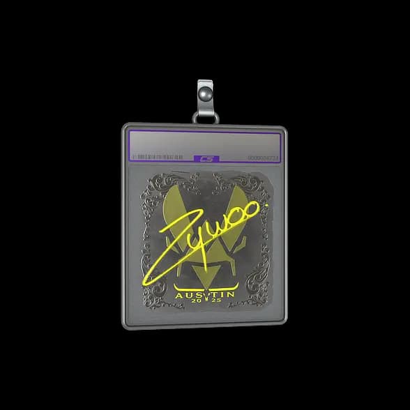 Sticker Slab | ZywOo (Foil) | Austin 2025