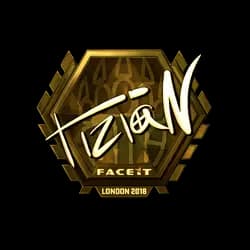 Sticker | tiziaN (Gold) | London 2018