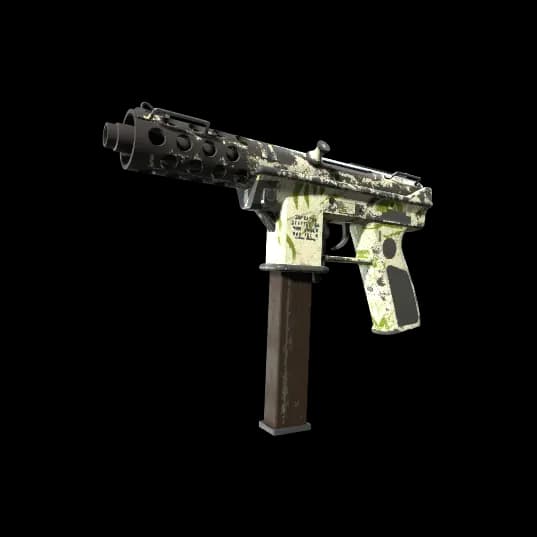 Tec-9 | Bamboo Forest (Battle-Scarred)